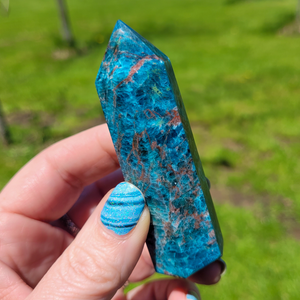 Blue Apatite Point - Apatite Tower