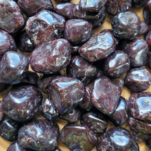 Load image into Gallery viewer, Tumbled Garnet gemstones 
