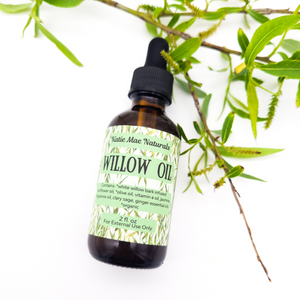 Willow Oil for Moon Magic - Ritual Oil - Massage Oil - Organic - Vegan