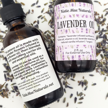 Load image into Gallery viewer, Lavender Oil for Relaxation and Grounding - Ritual Oil - Herbal Massage Oil - Organic - Vegan
