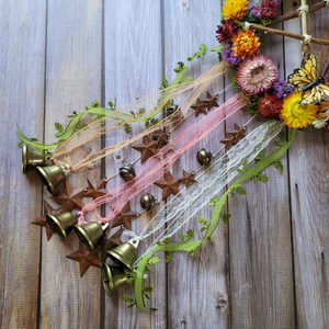 Summer Solstice Witches Bells Door Wreath