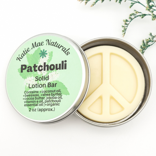 Patchouli soild lotion bar