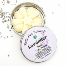 Load image into Gallery viewer, Lavender Zero Waste Solid Lotion Bar
