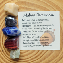Load image into Gallery viewer, Mabon Gemstone Set - Autumn Equinox Crystals
