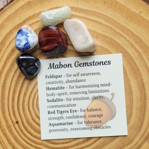Mabon Gemstone Set - Autumn Equinox Crystals