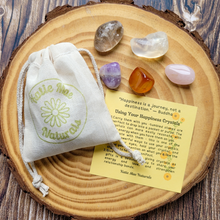Load image into Gallery viewer, Happiness Crystals - Set of 5 Crystals for Happiness - Gemstones for Happiness
