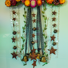 Load image into Gallery viewer, Triple Moon Witches Bells Wreath
