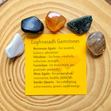 Load image into Gallery viewer, Lughnasadh Gemstone Set - Crystals for Lammas
