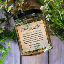 Load image into Gallery viewer, Organic Dried Chamomile Flowers - 1 oz Jar
