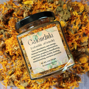 Organic dried Calendula flowers 