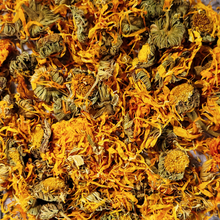 Load image into Gallery viewer, Dried organic Calendula flowers 
