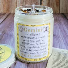 Load image into Gallery viewer, Gemini soy wax candle
