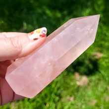 Load image into Gallery viewer, Rose Quartz Crystal Point - 4.25 inch
