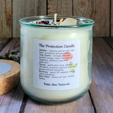 Load image into Gallery viewer, Protection Intention Candle (Dark Musk) 10 oz
