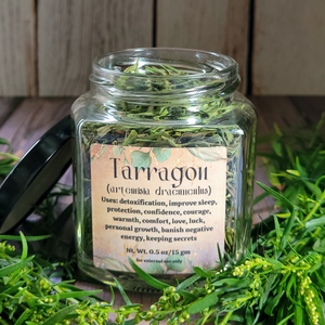Organic Dried Tarragon Leaf - 1 oz Jar