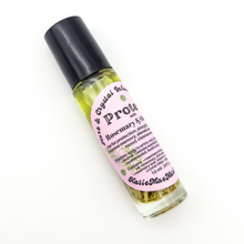 Load image into Gallery viewer, Protect - Herb and Crystal Infused Oil Roller with Rosemary and Obsidian - Rosemary Mint Scent
