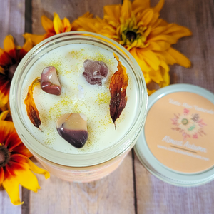 Fall scented soy wax candles