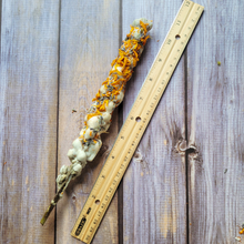 Load image into Gallery viewer, Mullein torch with lavender and marigold
