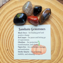 Load image into Gallery viewer, Samhain gemstone set

