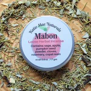 Mabon loose herbal incense 