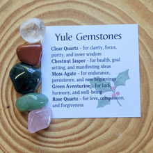 Load image into Gallery viewer, Yule Gemstones | Crystals for Winter Solstice
