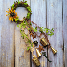 Load image into Gallery viewer, Fall Vibes Witches Bells Door Chimes
