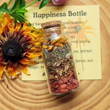 Load image into Gallery viewer, Happiness Spell Bottle - Spell Jar for Happiness

