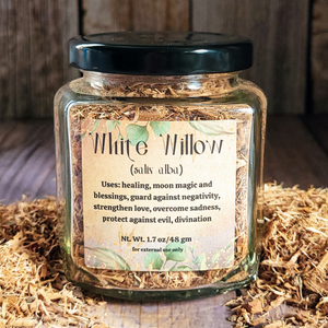 Organic White Willow Bark - Dried White Willow