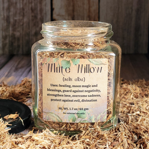Organic White Willow Bark - Dried White Willow