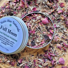 Load image into Gallery viewer, Full moon loose herbal incense blend 
