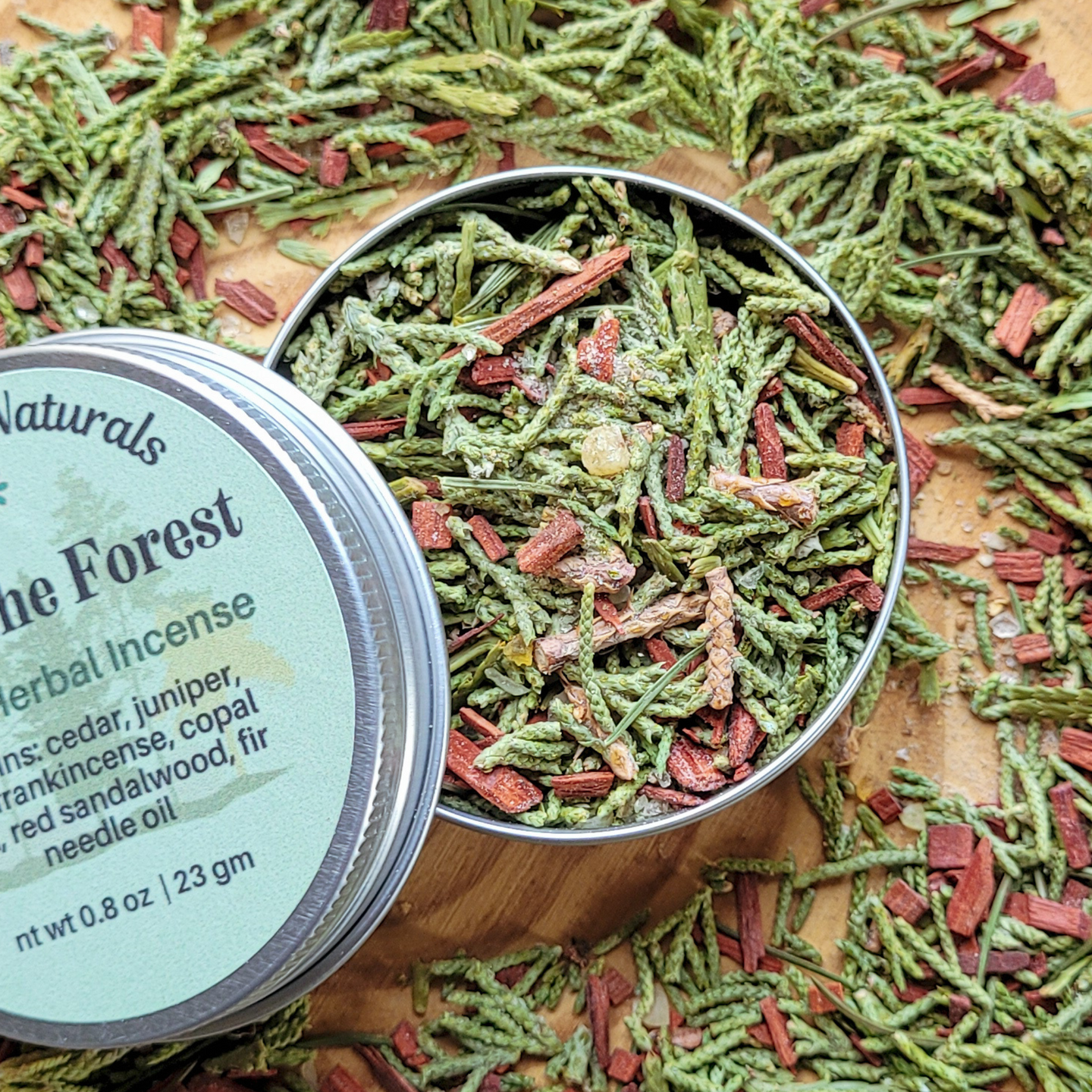 From the forest loose herbal incense blend