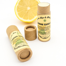 Load image into Gallery viewer, Lemon Vanilla Lip Balm - Zero Waste Lip and Body Balm
