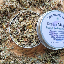 Load image into Gallery viewer, Loose herbal incense with mugwort for dreams
