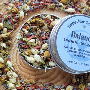 Balance loose herbal incense blend