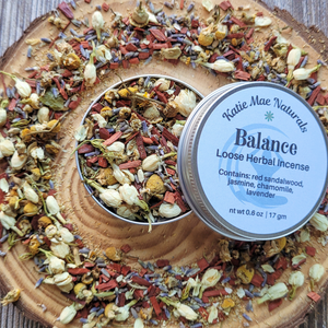 Loose herbal incense with jasmine and lavender 