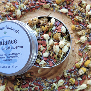 Loose herbal incense blend