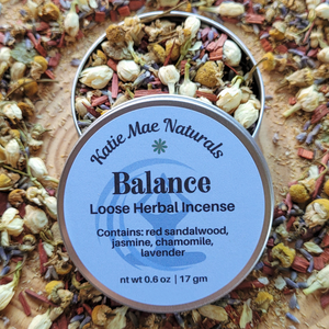Balance herbal incense blend