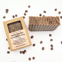 Load image into Gallery viewer, Cafe Mocha Vegan Soap with Cocoa Butter - Coffee Soap
