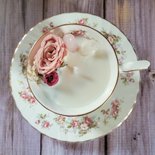 Load image into Gallery viewer, Vintage Tea Cup Candle (Love Spell)
