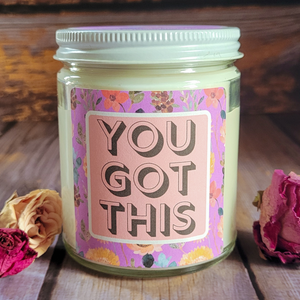 You Got This Soy Wax Candle (Blackened Amethyst) - 9 oz