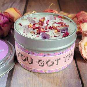 You Got This Soy Wax Candle (Blackened Amethyst) - 6 oz