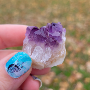 Small Amethyst Crystal Cluster - 1-2 inches