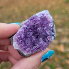 Load image into Gallery viewer, Small Amethyst Crystal Cluster - 2-3 inch

