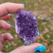 Load image into Gallery viewer, Small Amethyst Crystal Cluster - 2-3 inch
