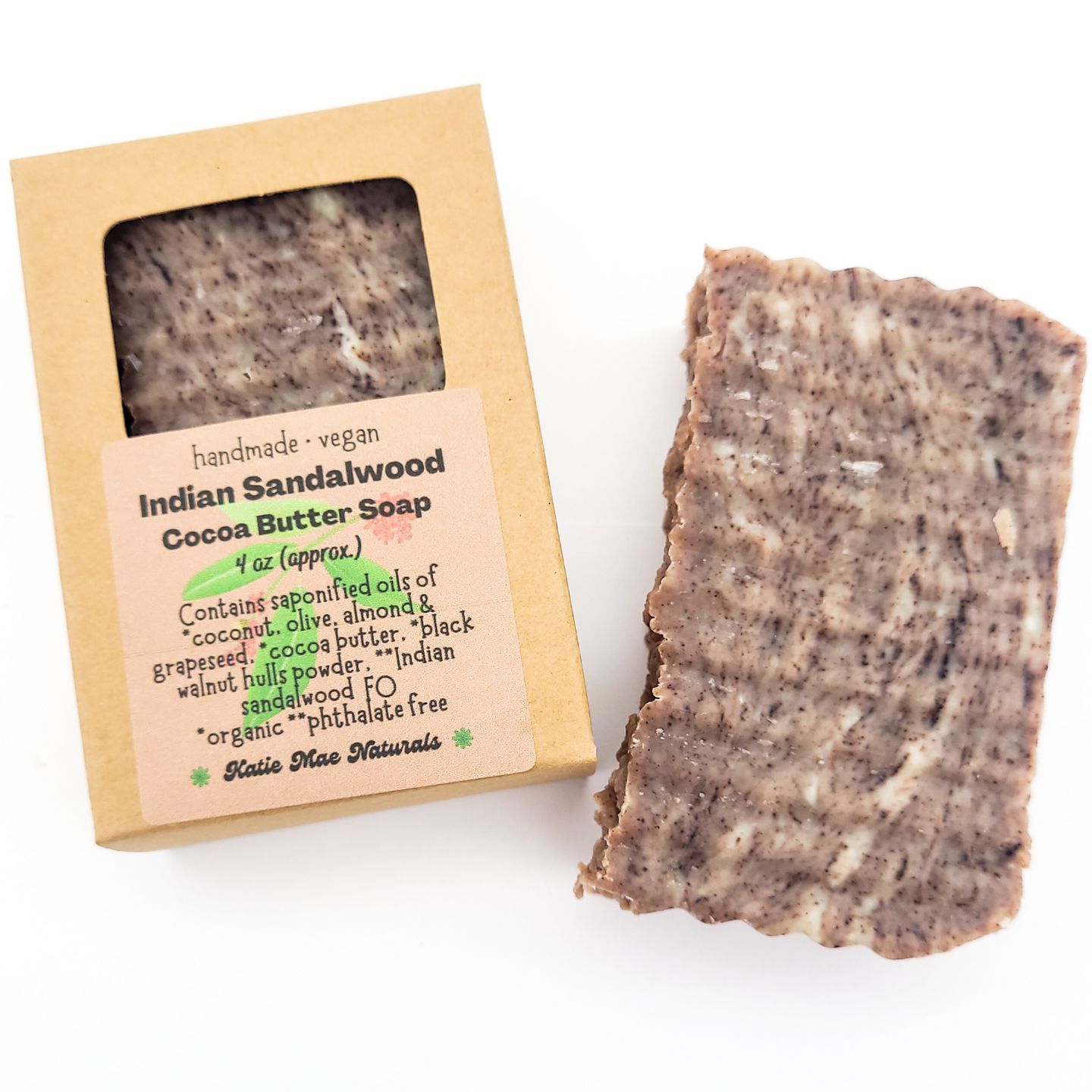 Vegan sandalwood soap