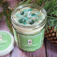 Load image into Gallery viewer, Holiday Thyme Soy Wax Candle - 9 oz
