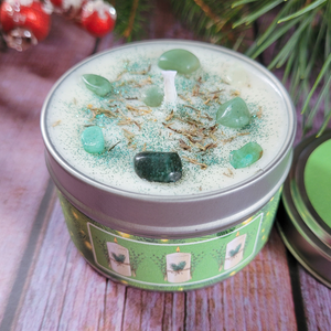 Holiday Thyme Soy Wax Candle - 6 oz