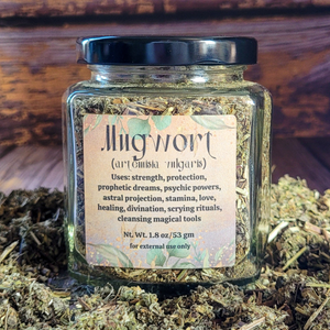 Organic dried mugwort 