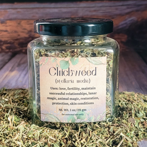 Organic dried chickweed herb