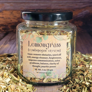 Dried organic Lemongrass 